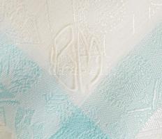 cca 1940, 4 darab monogramos textil szalvéta