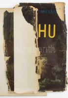 Fekete István: Hu. Bp., 1966, Móra. első kiadás. Csergezán Pál rajzaival illusztrálva. Kiadói műbőr ...