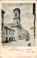 1901 Budapest V. Lipót utca (ma Váci utca), Fölsei Kornél üzlete. Divald Károly 52. sz. (EB)