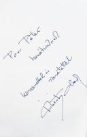 Pesty László: Megsebzett ünnep. DVD. Az alkotó által dedikált lappal