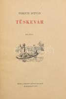Fekete István: Tüskevár. Szecskó Tamás rajzaival. Bp., 1957, Móra Ferenc. Első kiadás! Kiadói félvászon kötés.
