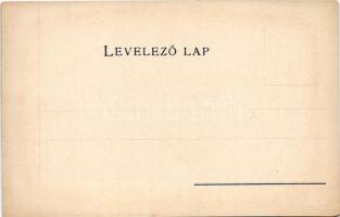 Siófok, Balaton térkép, fürdő. Károlyi Gy. kiadása, litho