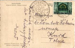 1940 Nagybánya, Baia Mare; Altarul minei "Valea Rosie" / Veresvizi bánya oltára / mine alt...