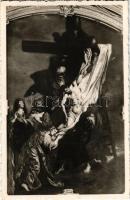 Szamosújvár, Gherla; Rubens kép az örmény katolikus főtemplomban, belső / mural in the church