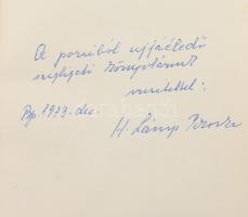 H. Lányi Piroska: Csukott könyv. regény. DEDIKÁLT! Bp., 1972, Magvető. Kiadói félvászon-kötés, kopot...