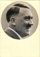 Männer der Zeit Nr. 91. Der Führer Adolf Hitler. Phot. Joh. Marr + So. Stpl