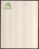 cca 1920-1940 A Volt Cs. és Kir. 32-es Tábori Vadászzászlóalj Bajtársi Köre, fejléces papír.