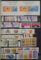 NSZK 1960-1990 Gyűjtemény 2 db A4 berakóban, másodpéldányokkal