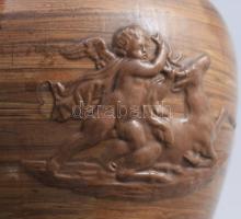 cca 1840/60 Portheim &amp; Sons márványmintás kőedény kancsó. Chodau, Bohemia, cca 1840/60, jelz...