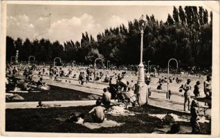 1950 Miskolctapolca, Görömbölytapolca, Görömbölyi-Tapolca; strandfürdő (EK)