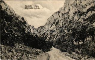 1939 Szádelői völgy, Zádielské údolie; (fl)