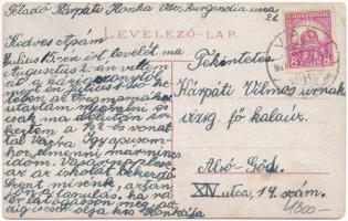 1927 Zsolna, Sillein, Zilina; Új kolónia (Colonia) / new colony (EK)