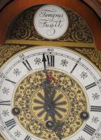 Kieninger negyedütős asztali óra, kulccsal, működik, a Big Ben dallamát zenéli, jó állapotban, m: 28...