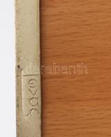 Tevan Margit (1901-1978) doboz, fedele levált, jelzett, 15x15 cm