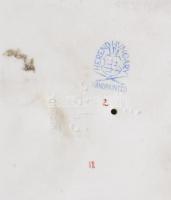 Herendi táncoló juhász, kézzel festett, jelzett, hibátlan, m: 29 cm