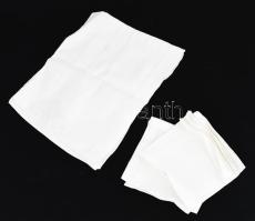 Damaszt abrosz 160x140 cm és 5 db szalvéta (szalvéták 2 hibás)