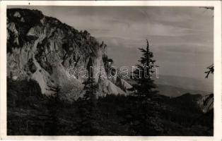 1940 Balánbányai-havasok, Muntii Balan; Öcsém. Csíkország visszatért. Andory Aladics Zoltán mérnök felvétele / Vf. Ecem + "1940 Csíkszereda visszatért" So. Stpl