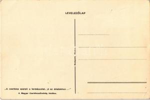 A cserkész szereti a természetet, jó az állatokhoz. A Magyar Cserkészszövetség kiadása / Hungarian b...