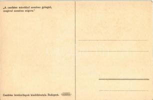 A cserkész másokkal szemben gyöngéd, magával szemben szigorú. Cserkész levelezőlapok kiadóhivatala, ...