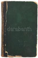 Entz Ferenc: Kertészeti füzetek. XI-XV. füzet. Pest, 1857-1859, Herz János, 2+128;+2+127;+2+118;+2+1...