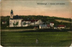 1927 Máriabesnyő (Gödöllő), Kolostor erdő részlettel (EK)