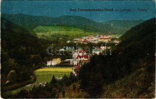 Trencsénteplic-fürdő, Kúpele Trencianske Teplice, Bad Trenschin Teplitz;