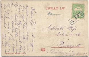 Igló, Zipser Neudorf, Spisská Nová Ves; Fő utca. Dörner Gyula kiadása / main street (EK)