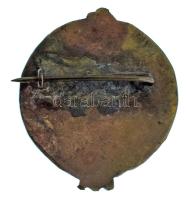 ~1930. "Szombathelyi D.T. és Mentő Egylet - 1928 IX. 9" bronz jelvény (25mm) T:AU