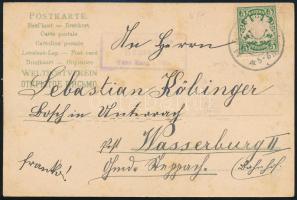 Német államok - Bayern ~1880