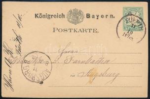 Német államok - Bayern ~1880
