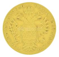 Ausztria 1848A Dukát "I. Ferdinánd" Bécs (3,49g/0.986) T:VF Austria 1848A Ducat "Ferdinand I" Vienna (3,49g/0.986) C:VF Krause KM#2262