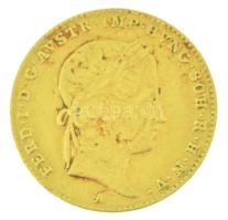 Ausztria 1848A Dukát "I. Ferdinánd" Bécs (3,49g/0.986) T:VF
Austria 1848A Ducat "Fer...