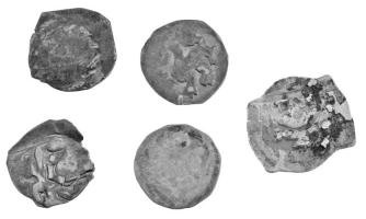 Ausztria ~1200. Bécsi fillér Ag (5db) T:VF Austria ~1200. (Friesach) Pfennig Ag (5pcs) C:VF