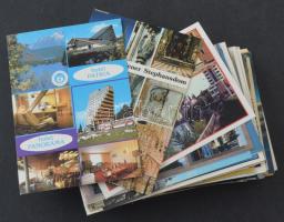 Kb. 100 db MODERN külföldi város képeslap / Cca. 100 modern European town-view postcards