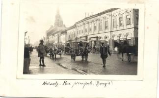 cca 1900 Újvidék főutca