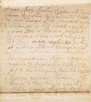 1633. ápr. 28--máj. 22. Nagykapos (ma Szlovákia, Veľké Kapušany)
Mátyusi Bácsmegyei Ferenc, Ung vár...