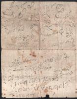 cca. 18. század, Ér-szodorói Szodoray István és nagy-ráthonyi és adorjáni Ráthonyi Péter latin nyelv...