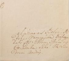 1797 A Diószegen lakó Szodorai István és az Éradonyban lakó Szodorai András kérelme a Közép-Szolnok ...