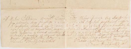 1797 A Diószegen lakó Szodorai István és az Éradonyban lakó Szodorai András kérelme a Közép-Szolnok ...