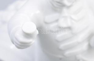 Herendi borivó. Fehérmázas, jelzett, m: 18,5 cm