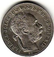 1886 1Ft ezüst T:2+