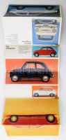 Fiat modelleket bemutató képes prospektus, kisebb sérülésekkel, kihajtva: 62x42 cm