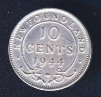 Ausztrália 1944. 10c Ag T:3/3+