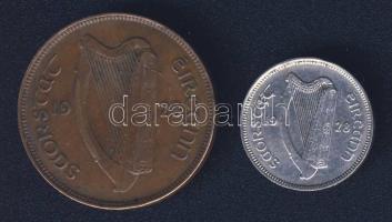 Írország 1928. 1p + 6p T:3+