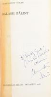 Nemeskürty István: Balassi Bálint. DEDIKÁLT! Nagy Magyar Írók. Bp., 1978, Gondolat. Átkötött egészvá...