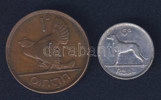 Írország 1928. 1p + 6p T:3+