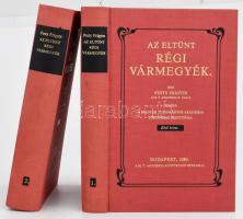 Pesty Frigyes: Az eltűnt régi vármegyék. I-II. köt. Bp., 1988, ÁKV. Reprint kiadás. Kiadói aranyozot...
