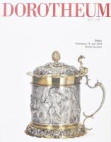 Dorotheum árverési katalógus, ezüst tárgyak témában, 2024