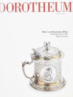 Dorotheum árverési katalógus, ezüst és orosz ezüst tárgyak témában, 2021