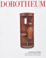 Dorotheum árverési katalógus, régi tárgyak és bútorok témában, 2022